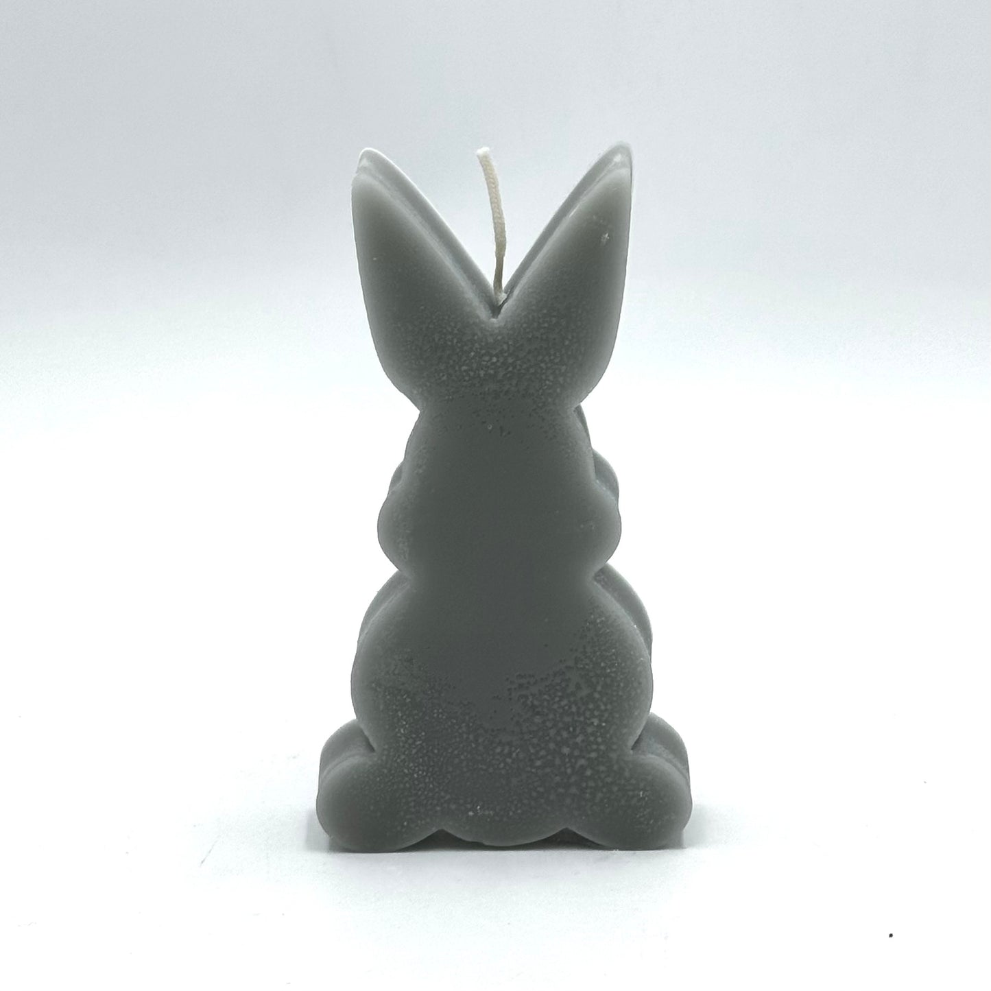 Designer candle in the shape of a bunny silhouette, 6x2.5x12 cm