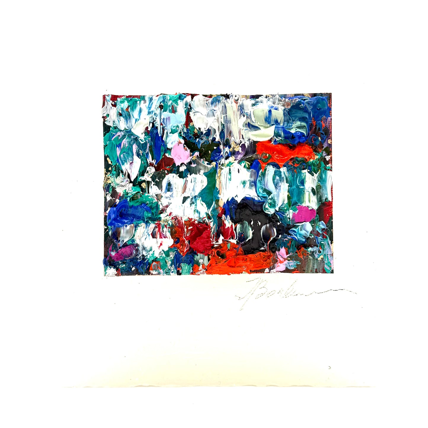 Ieva Bondare collection "Winter" candle, 14x14 cm