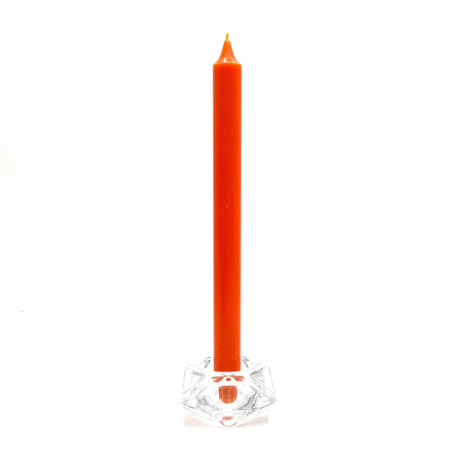 Galda svece ⌀ 2x28cm, oranža