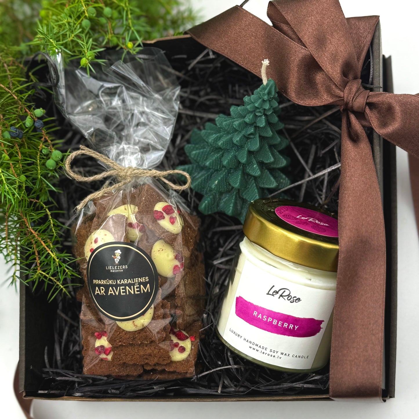 Gift set “Gingerbread with raspberries”