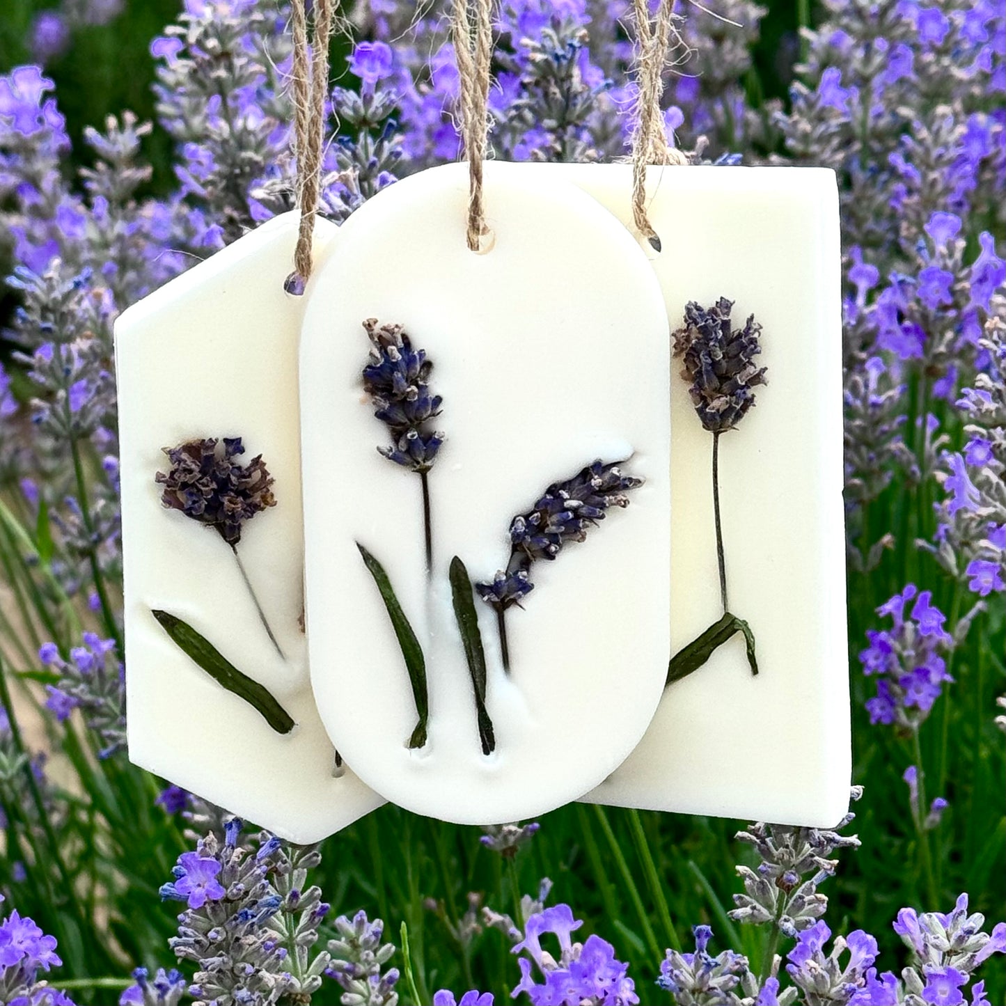 Aromatizēts sojas vasks ar lavandas aromātu 3 gab.