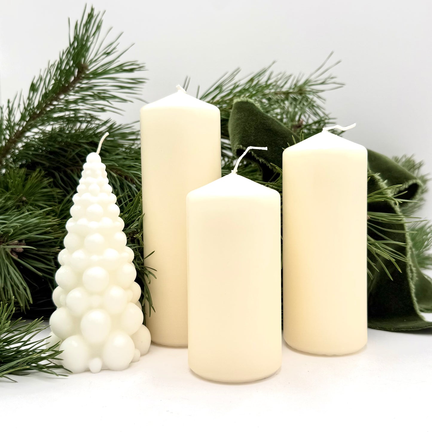 Adventes komplekts “Balta ziema”