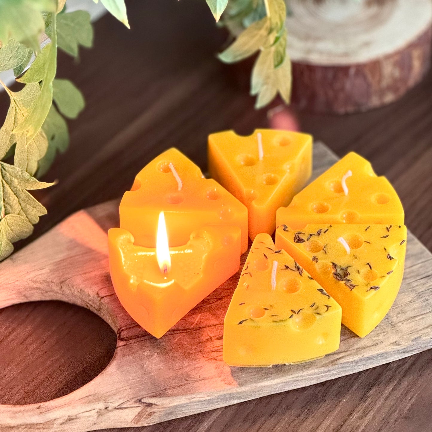 «Эмменталер», дизайнерская свеча с ароматом цитронеллы