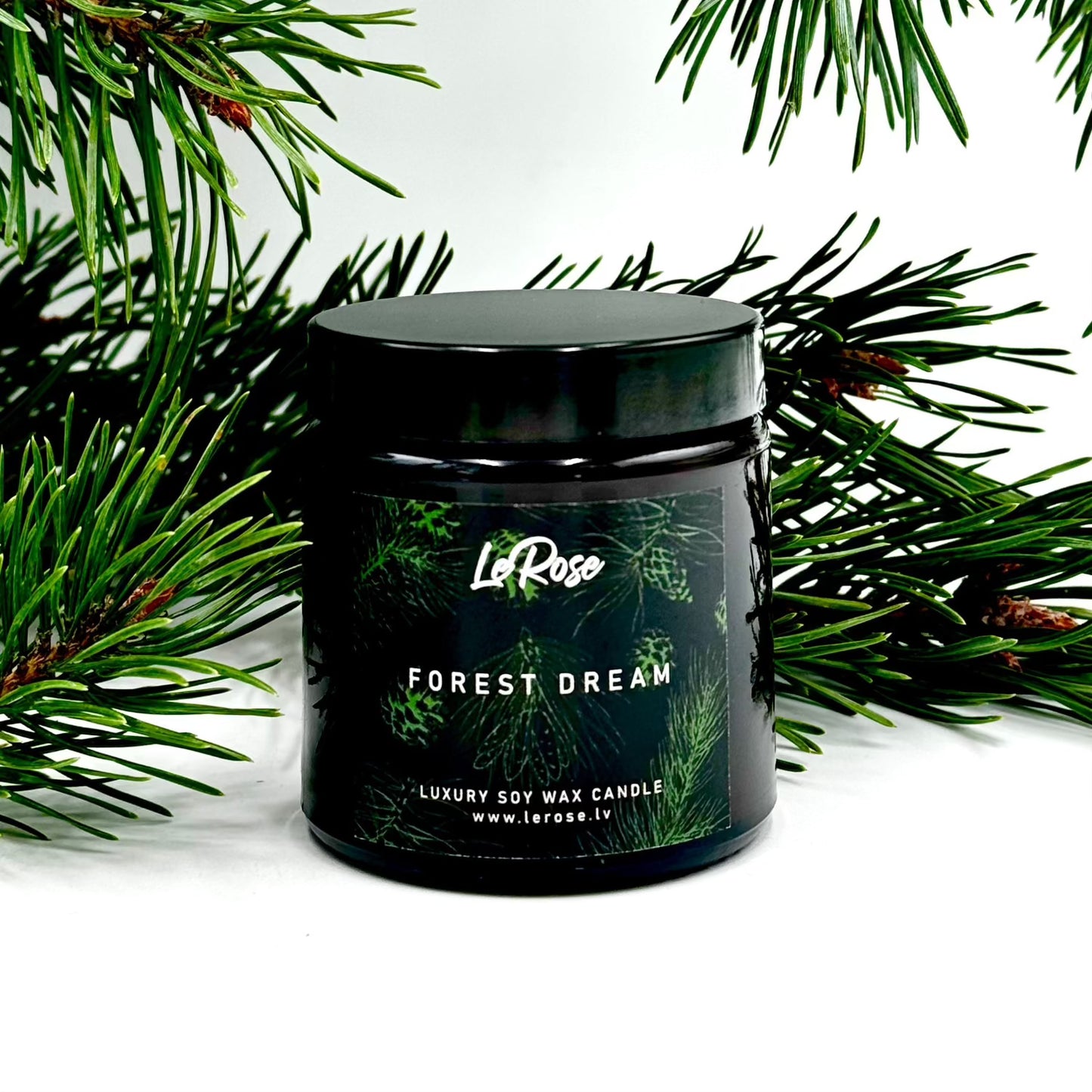 Dabīgā sojas vaska svece “Forest dream”