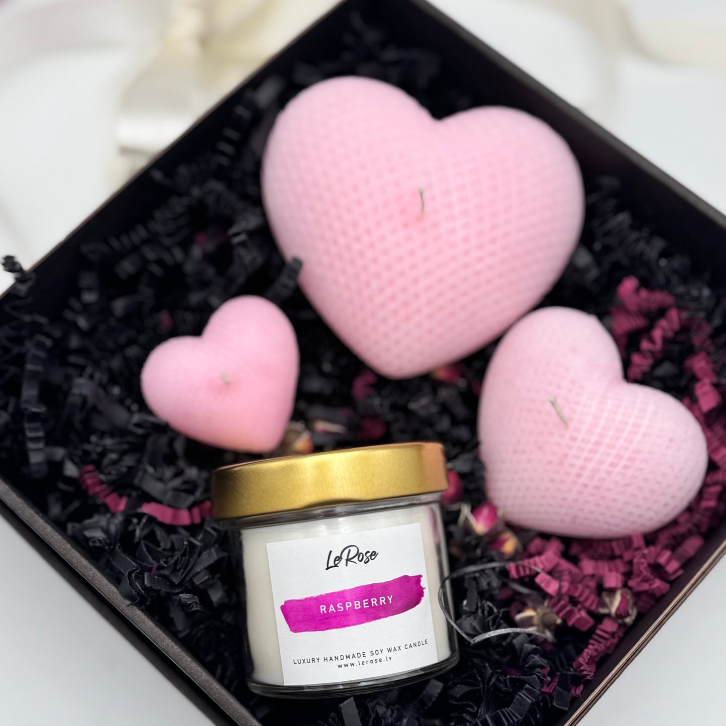 Gift set “Raspberries from the heart”