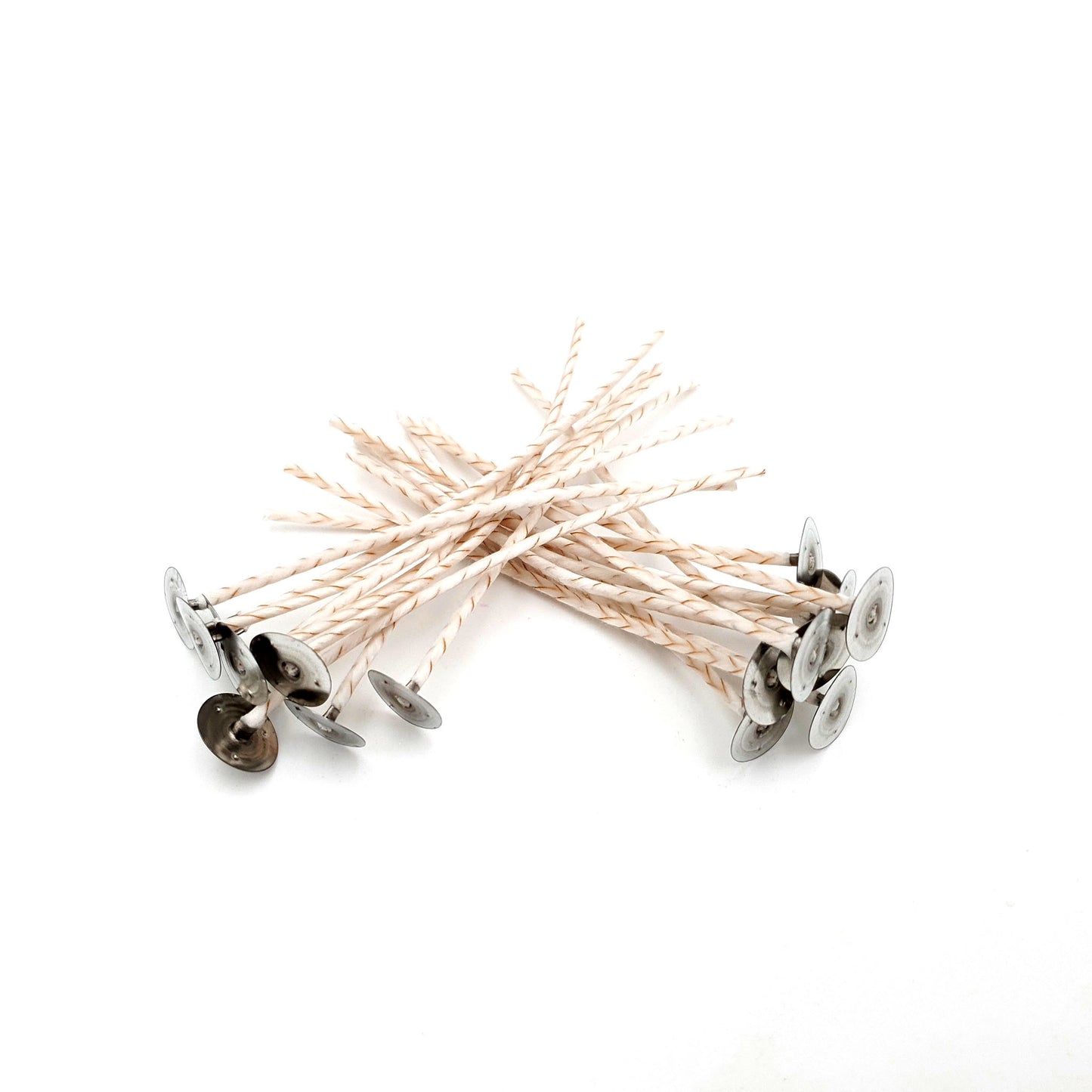 Waxed wicks for candles up to 8 cm in diameter, price for 1 pc.