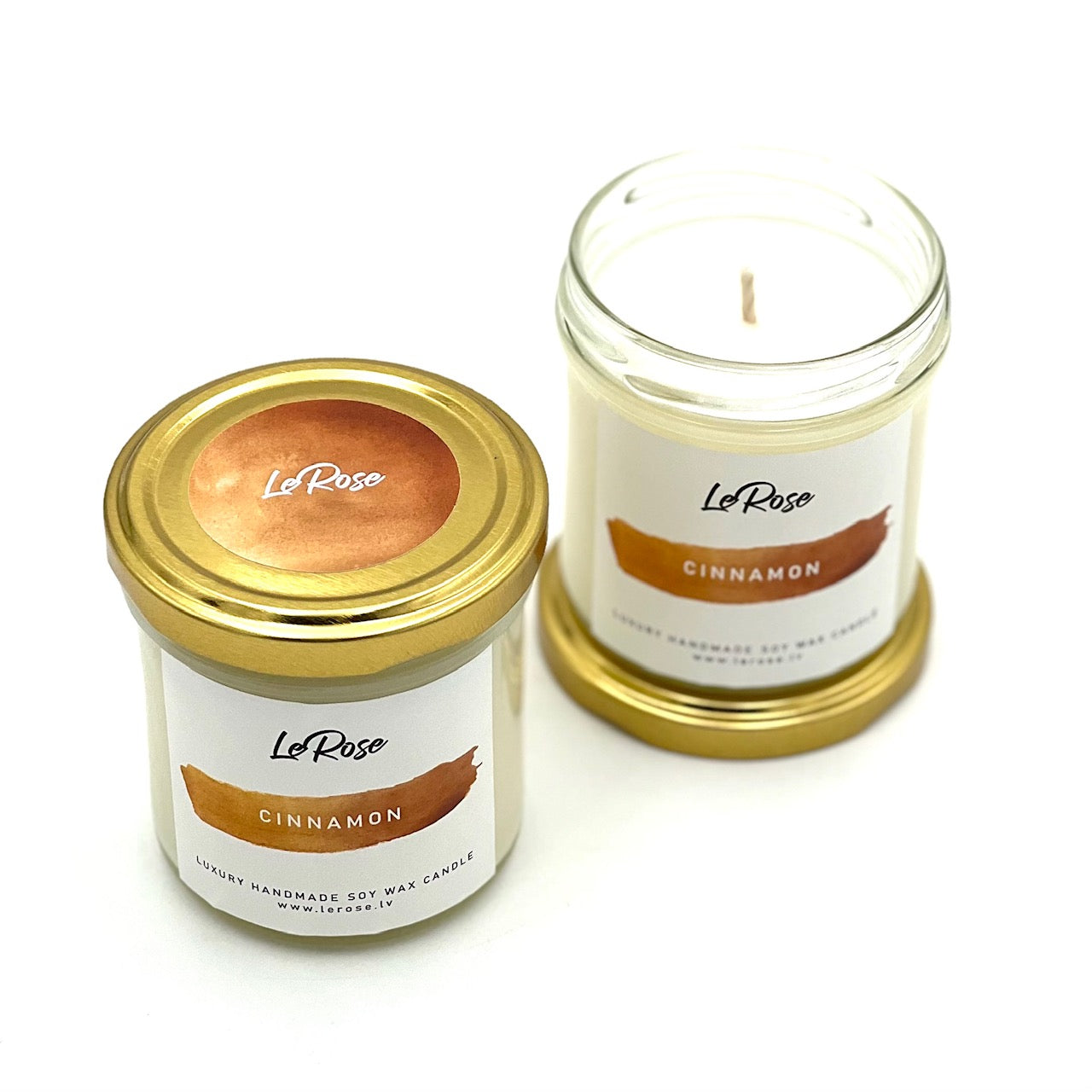 Sojas vaska svece "LeRose Cinnamon", 25h