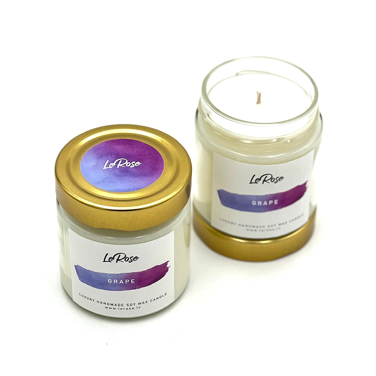 Sojas vaska svece "LeRose Grape", 40h