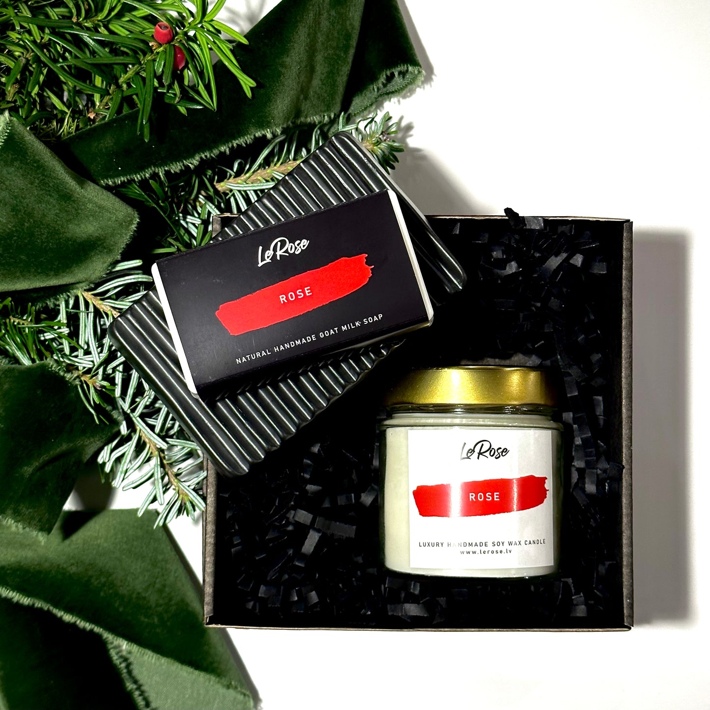 Dāvanu komplekts “Roze”