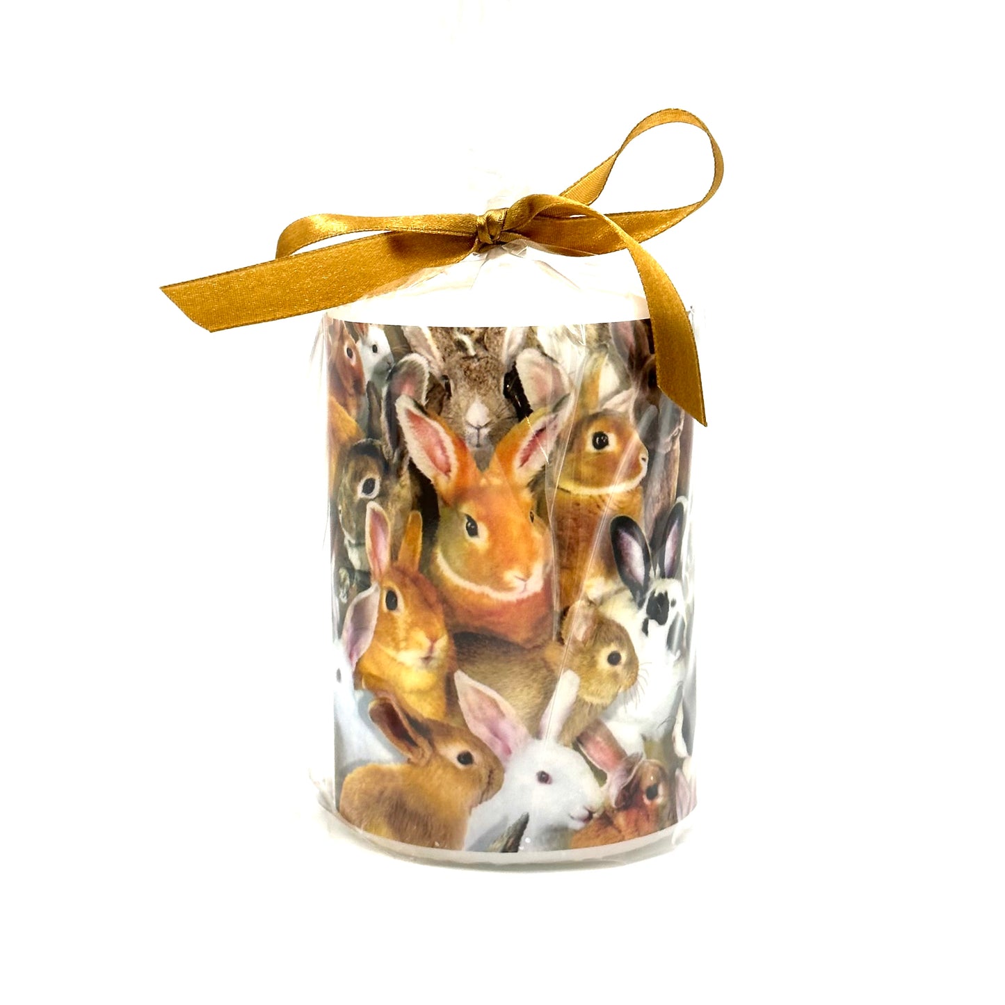 Design candle "Easter bunnies"