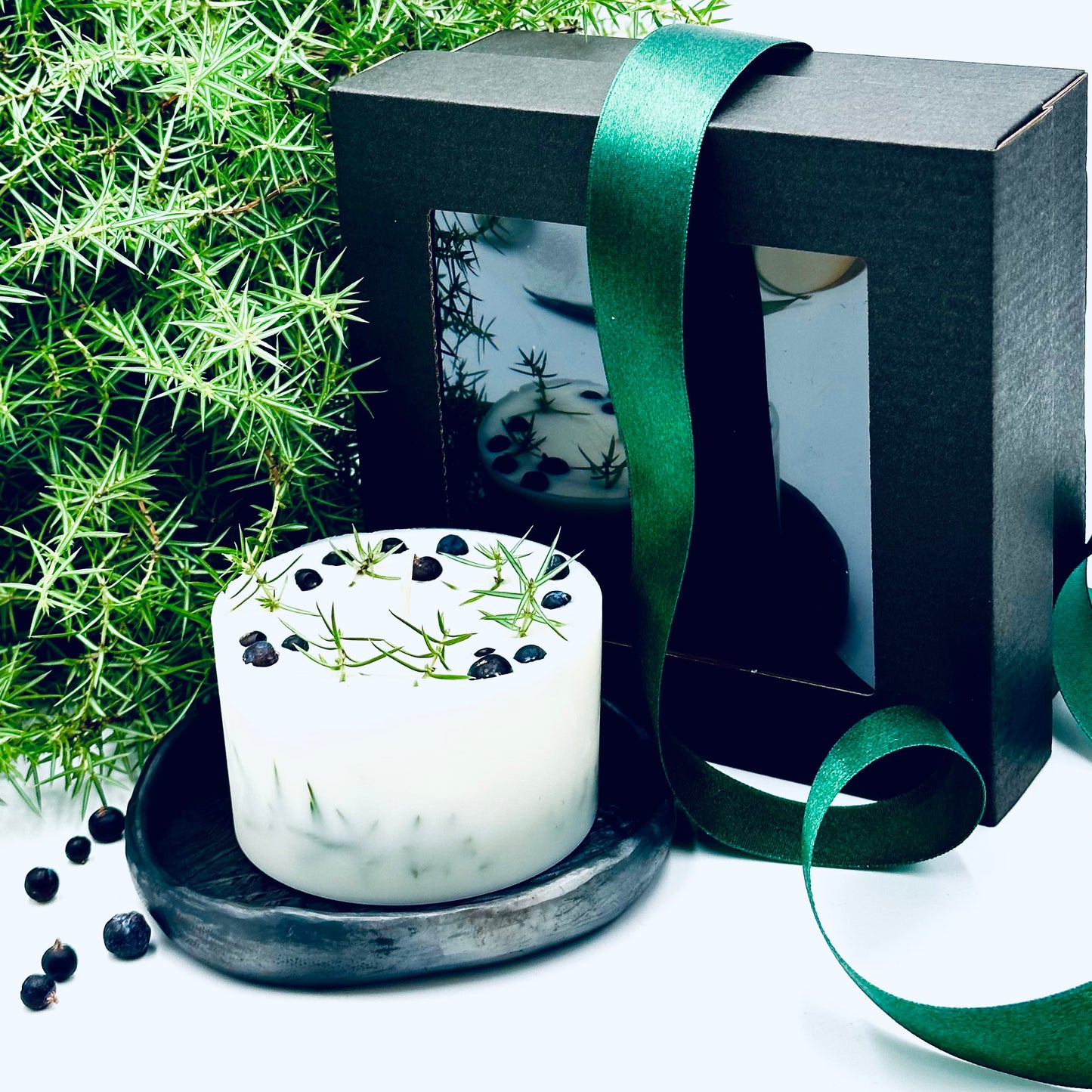 Gift set "Tea tree, juniper and green tea"