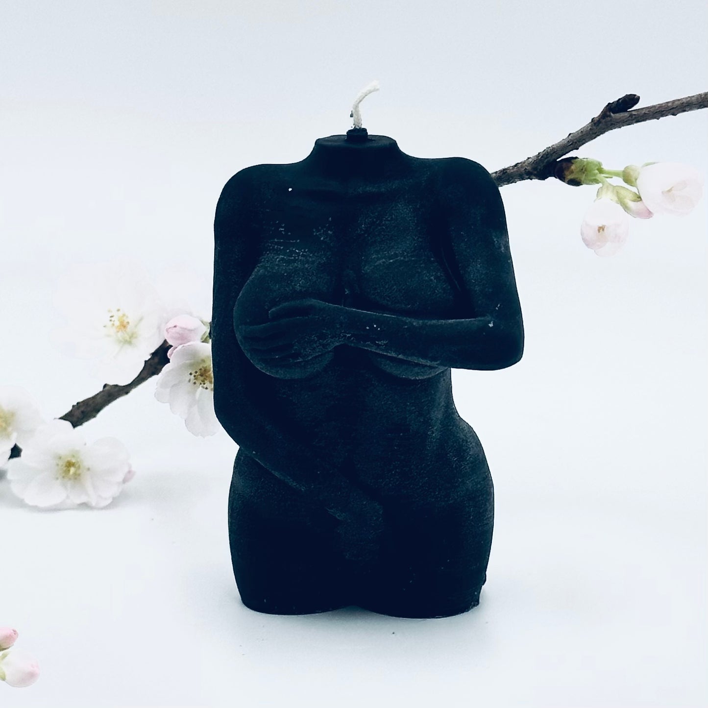 Design candle "Secret of Venus", black