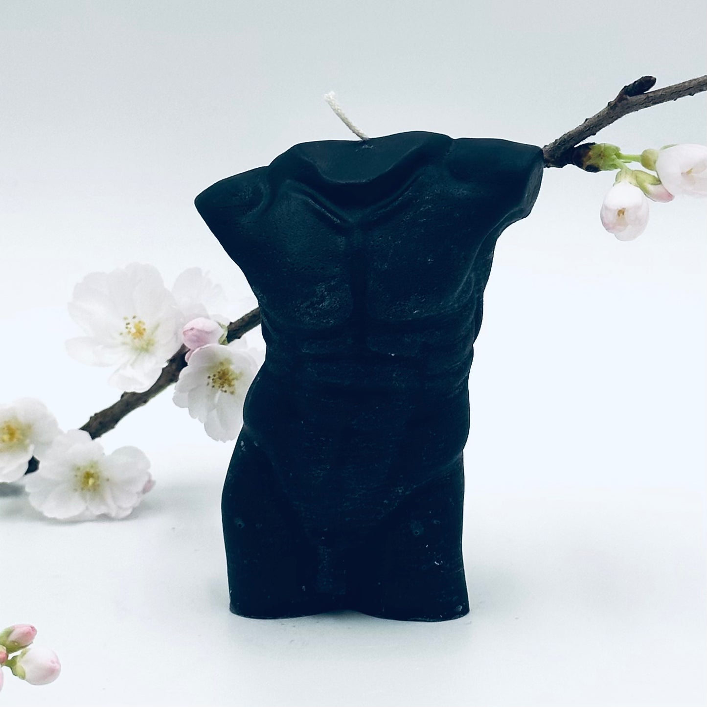 Дизайнерская свеча "Марс", черная