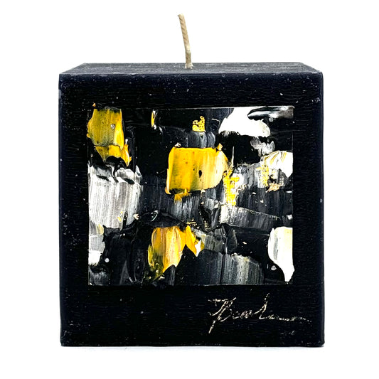 Ieva Bondares collection candle "Italy" 2022, 9x9 cm