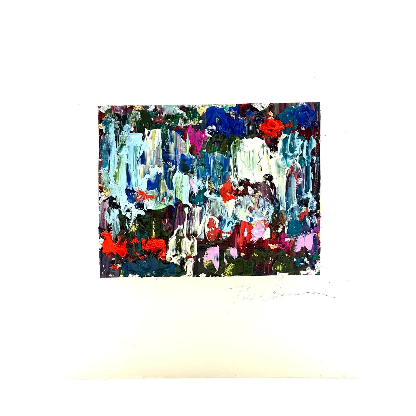 Ieva Bondare collection "Winter" candle, 14x14 cm