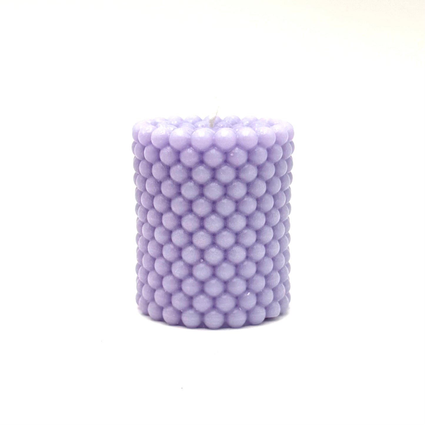 Dizaina svece “Pērle” gaiši lillā