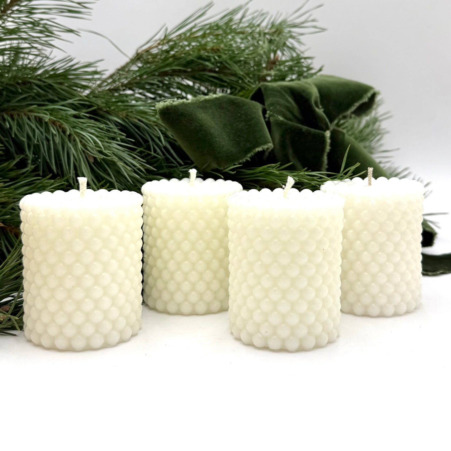 Adventes komplekts “Pērle”, piena balts