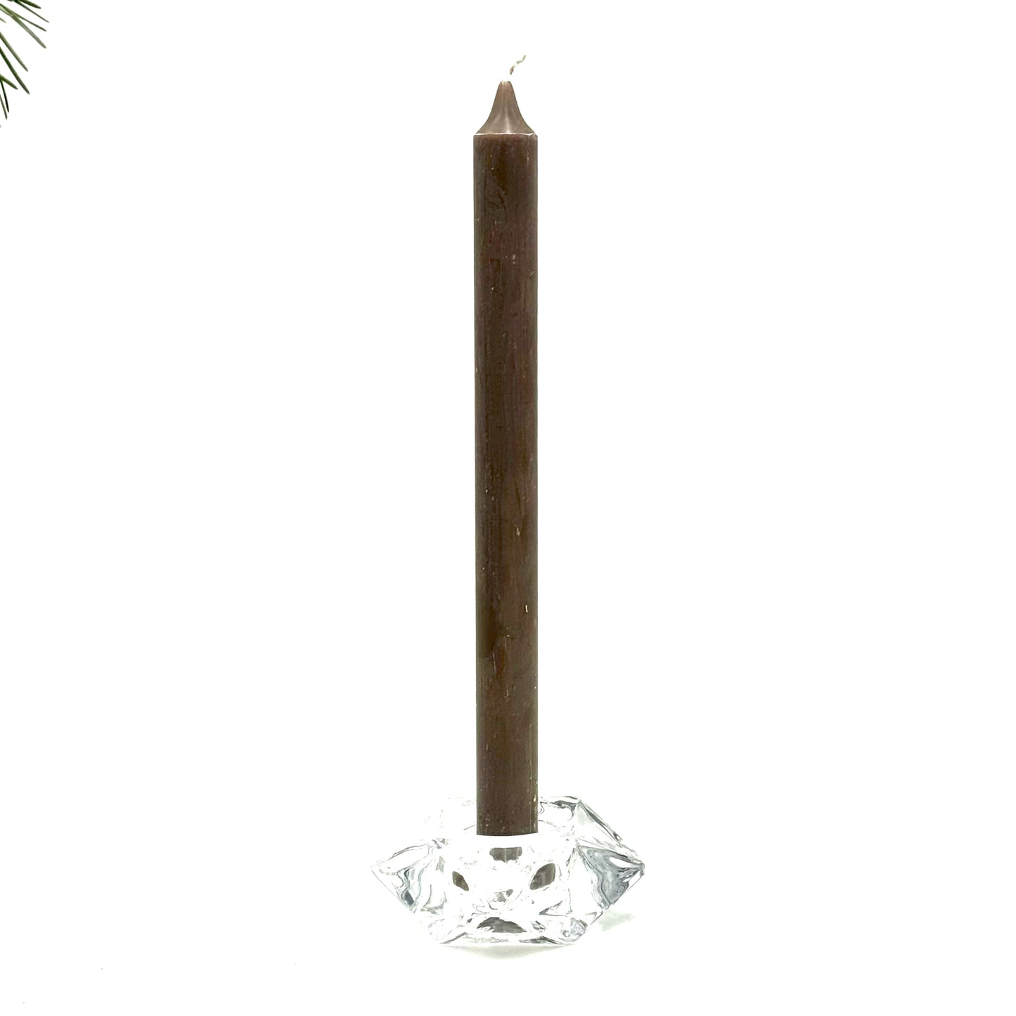 Свеча настольная ⌀ 2х28 см, светло-коричневая
