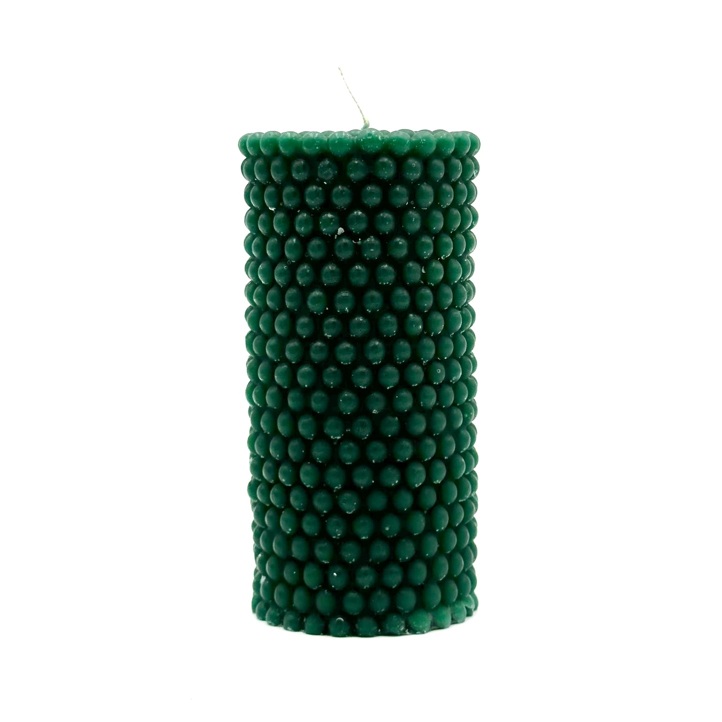 Dizaina svece “Smaragds”, 6,5x 15 cm