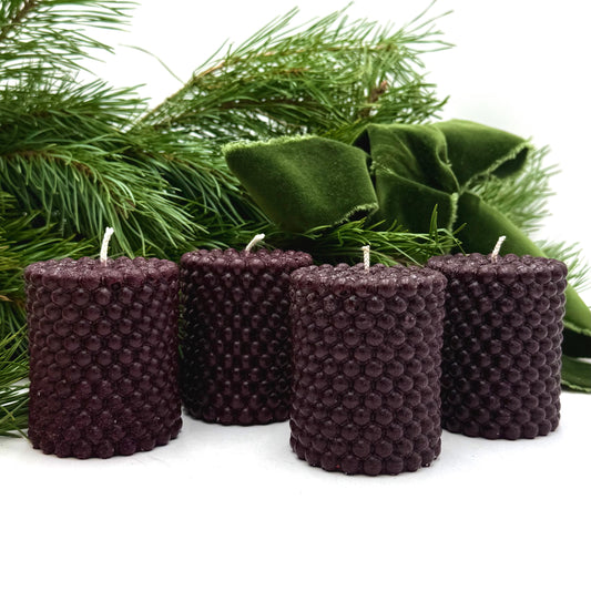 Adventes sveču komplekts “Burgundija”