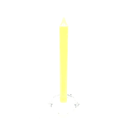 Taper table candle ⌀ 2x28 cm, khaki green