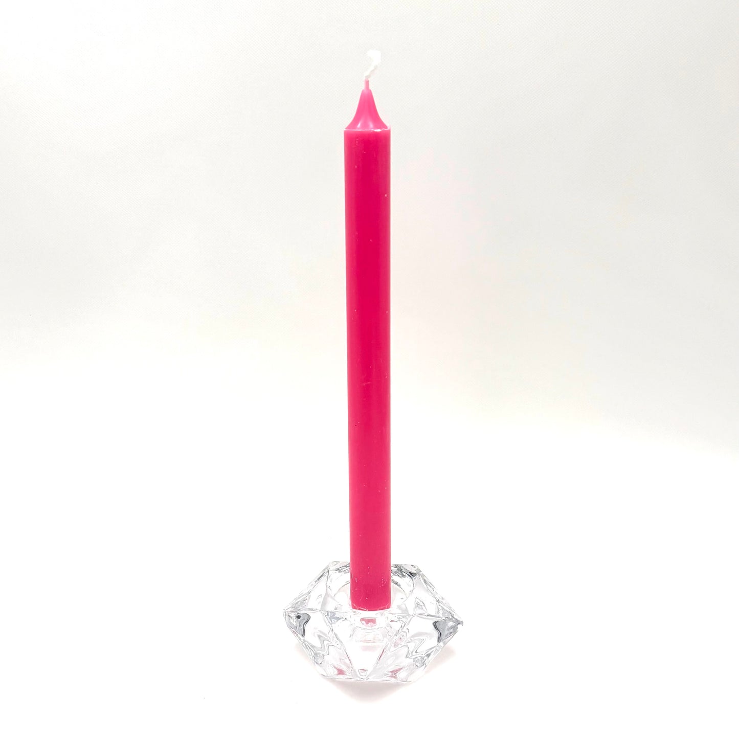 Table candle - bendable, ⌀ 2x28 cm, blue.