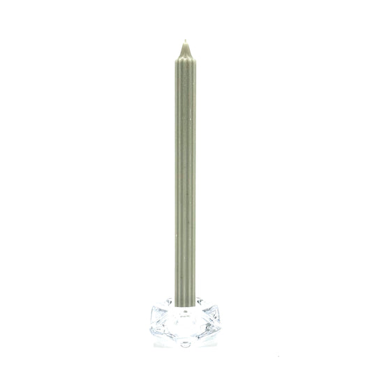 Taper table candle ⌀ 2x28 cm, linen