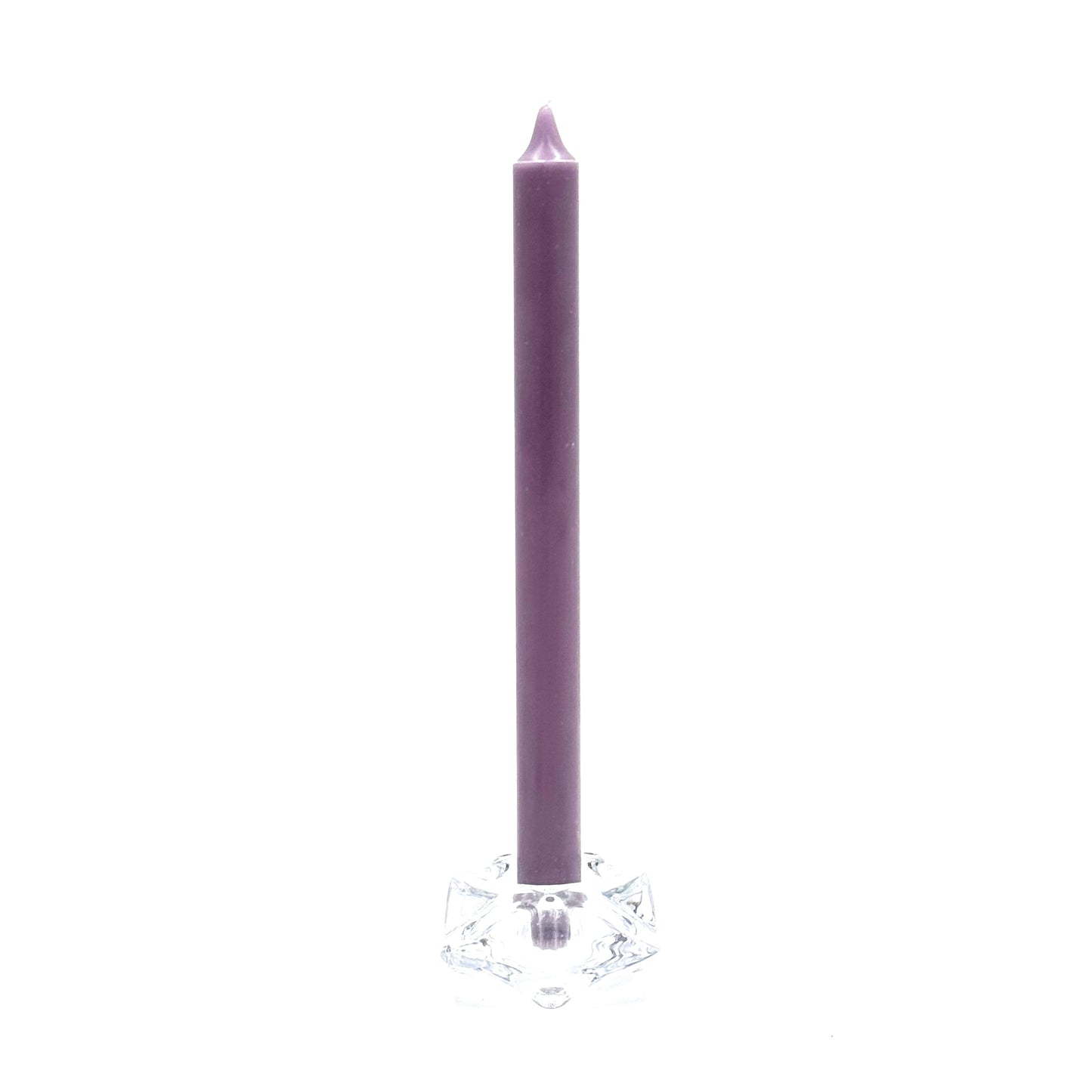 Настольная свеча ⌀ 2x28, нежно-розовая