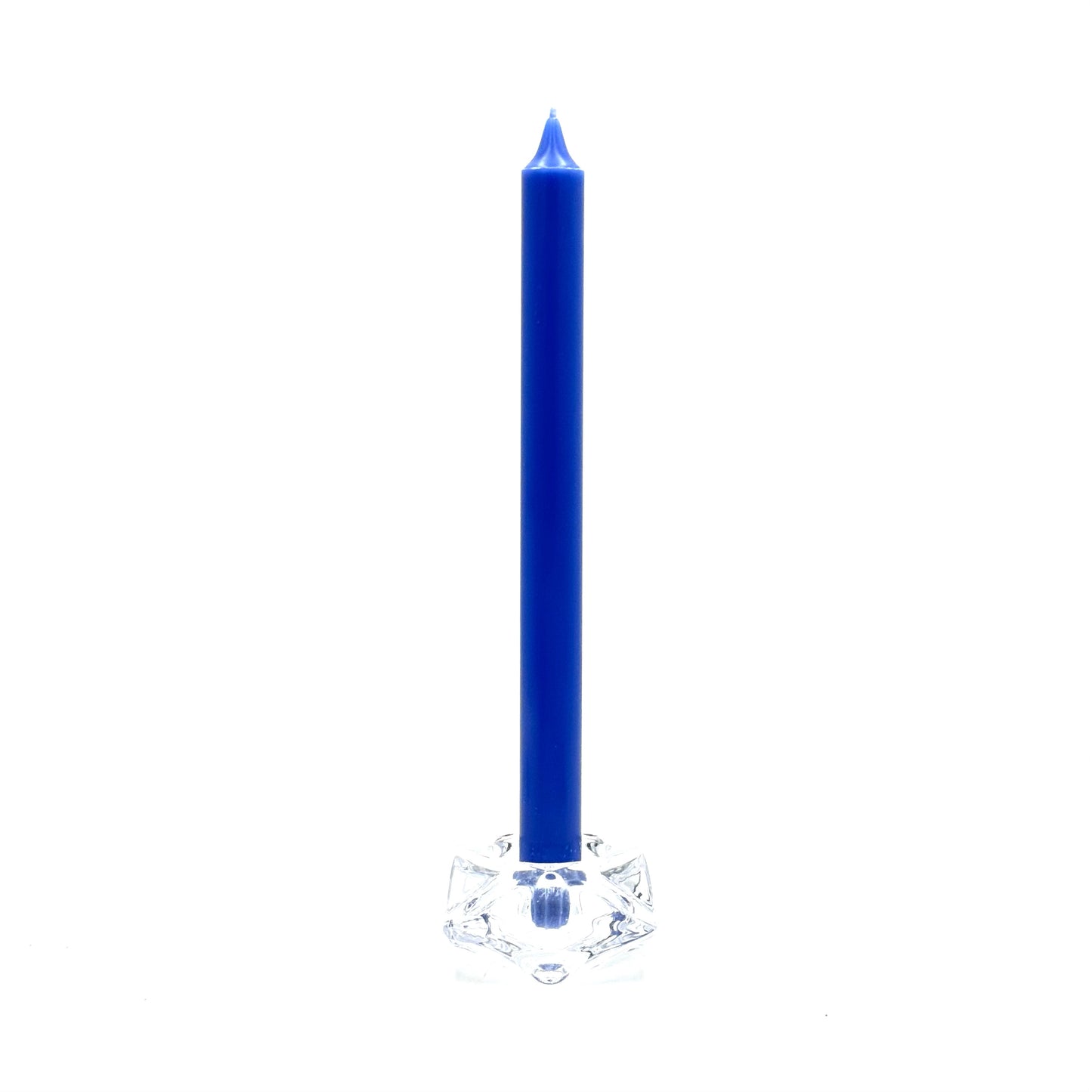 Galda svece ⌀ 2x28 cm, zila