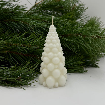 Dizaina svece “Burbuļegle”, 7,3x13,3cm