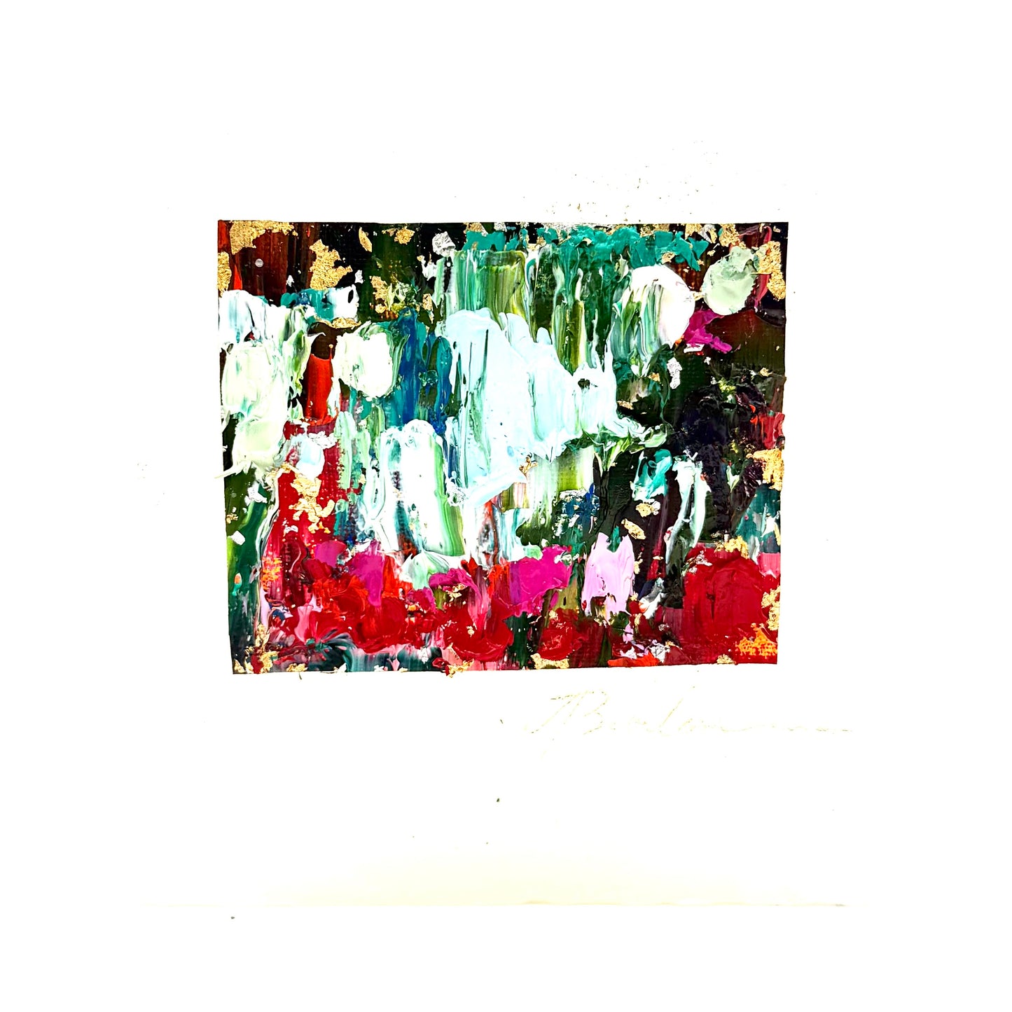Ieva Bondares collection candle "Summer" 2025, 14x14 cm