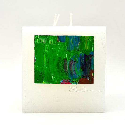 Ievas Bondares 2026.gada kolekcijas "Ziema" svece, 14x14 cm