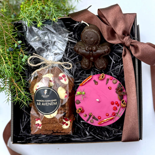 Gift set “Mulled wine with raspberry shortbread”