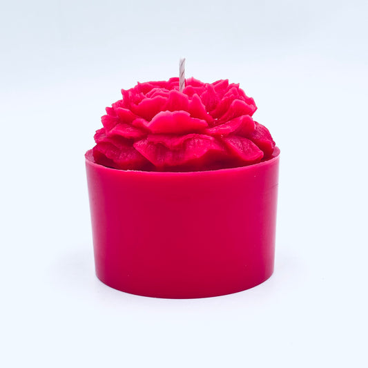 Dabīgā sojas vaska svece “Valentines” ar vieglu ziedu aromātu