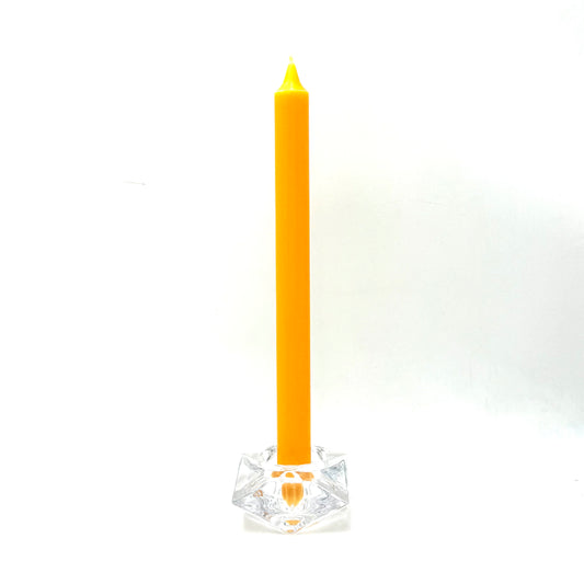 Настольная свеча ⌀ 2x34 см, белая