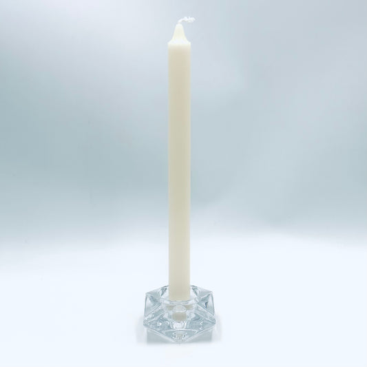 Настольная свеча ⌀ 2x24 см, персик