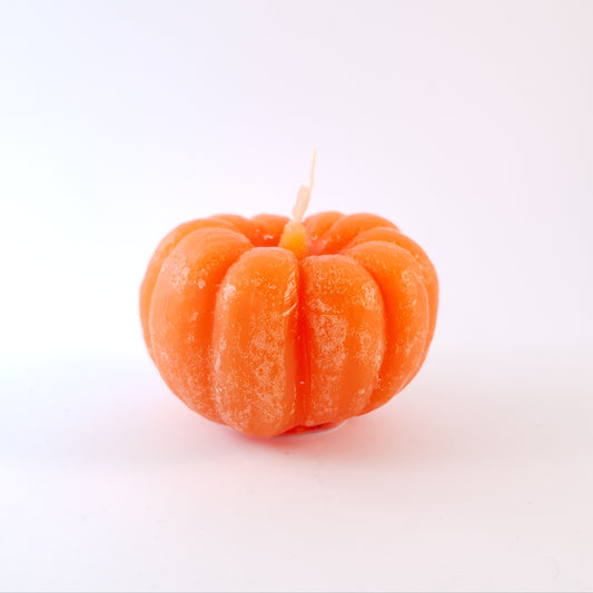 Design Halloween candle "Pumpkin" 8.5x5.5 cm