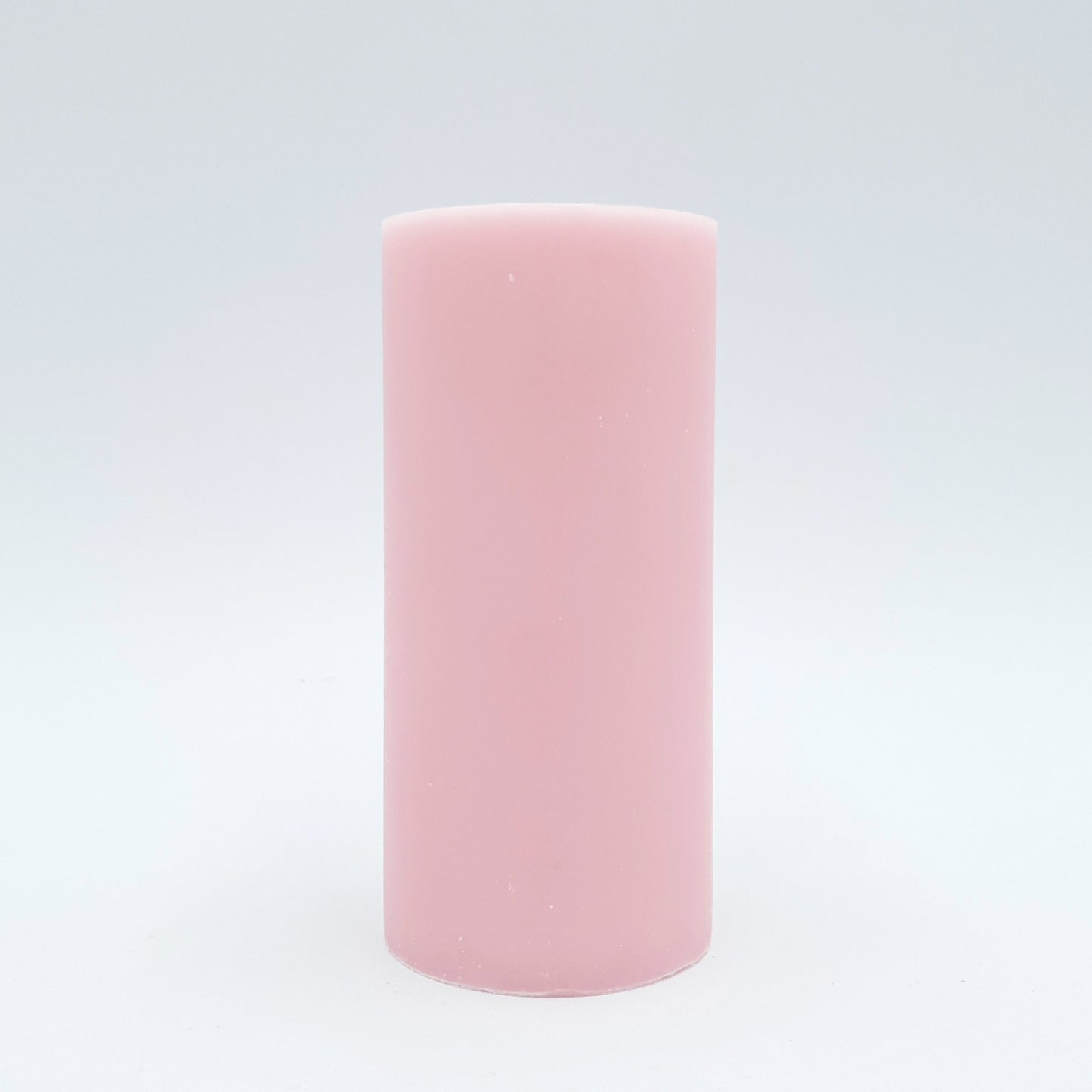 Stearīna mežģīņsvece, 7x15 cm, gaiši rozā
