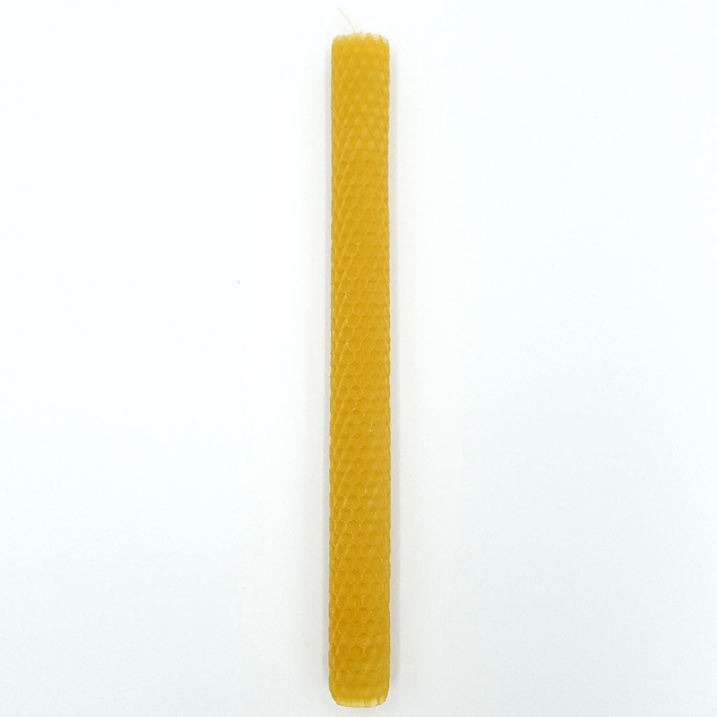 Beeswax candle, 2x26 cm