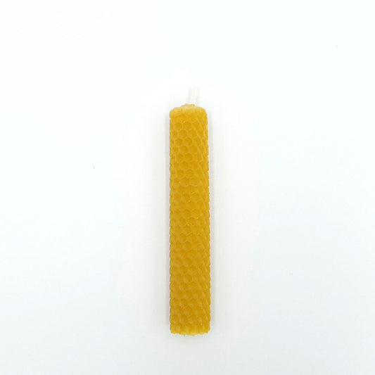 Beeswax candle, 2x13 cm
