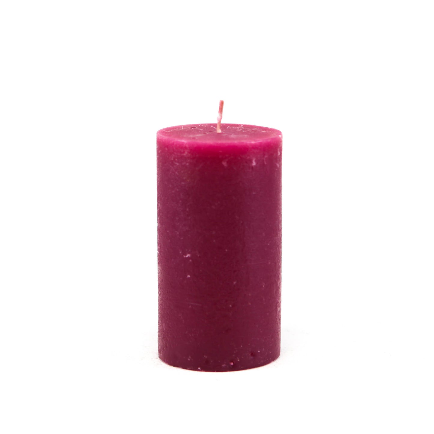Svece cilindrs ⌀ 7x12 cm, aveņu sarkans