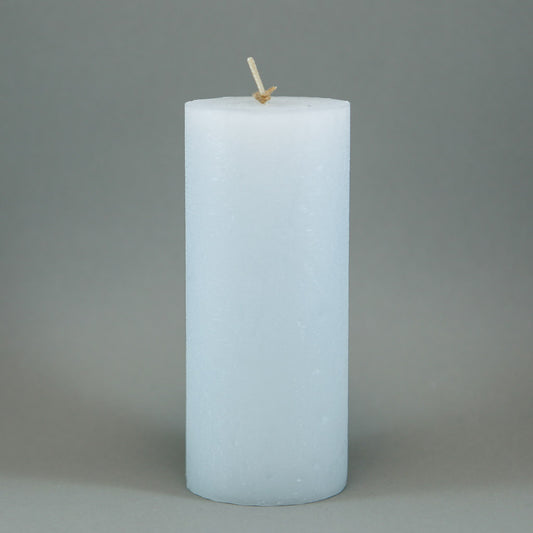 Candle cylinder ⌀ 6x14 cm, white