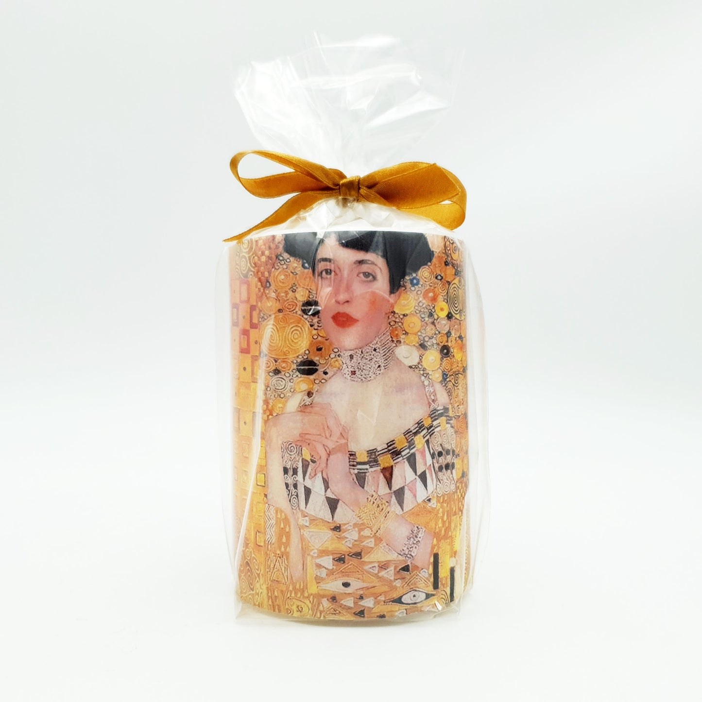 Design candle with the painting "Portrait of Adele Bloch - Bauer I"