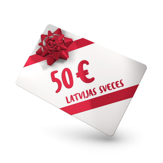 Gift card 50 €