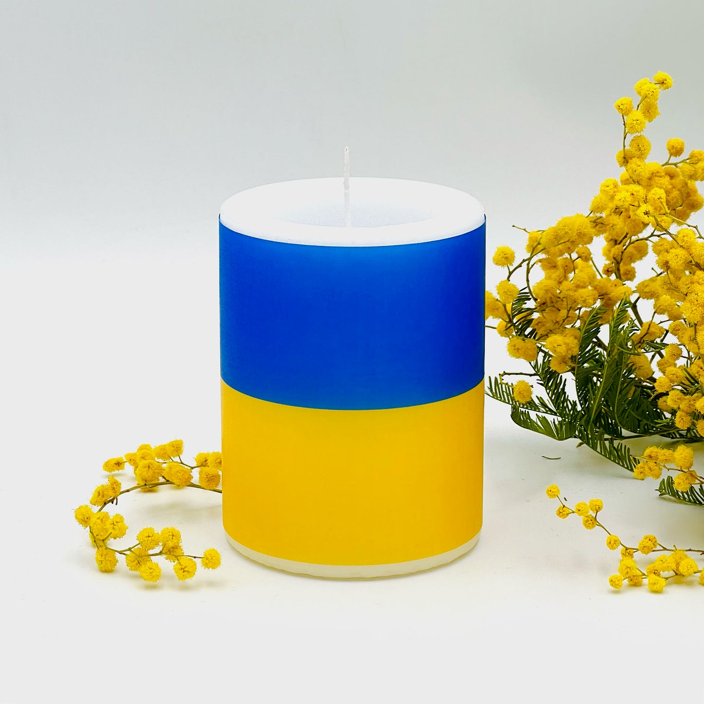 Candle "Flag of Ukraine"