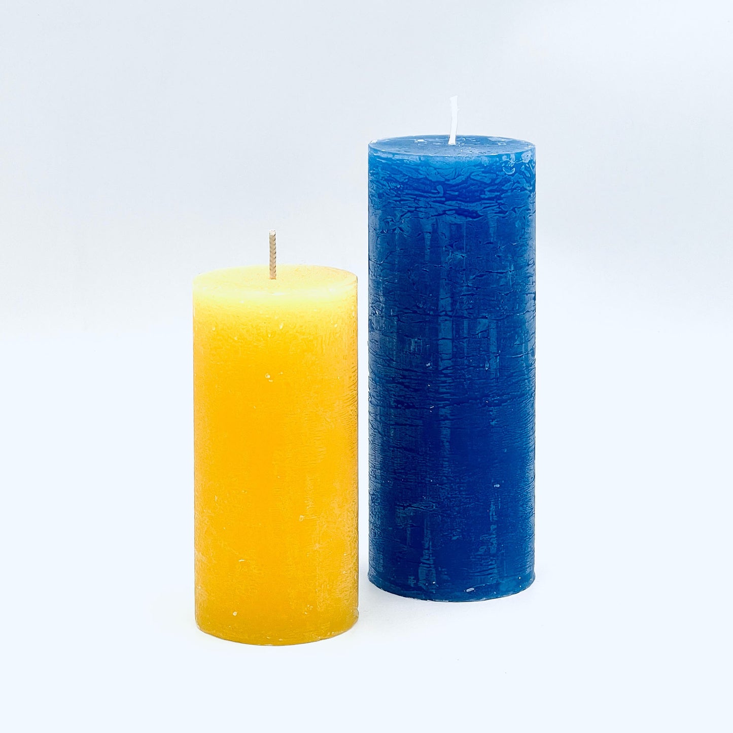 Set of candles "Flag of Ukraine"