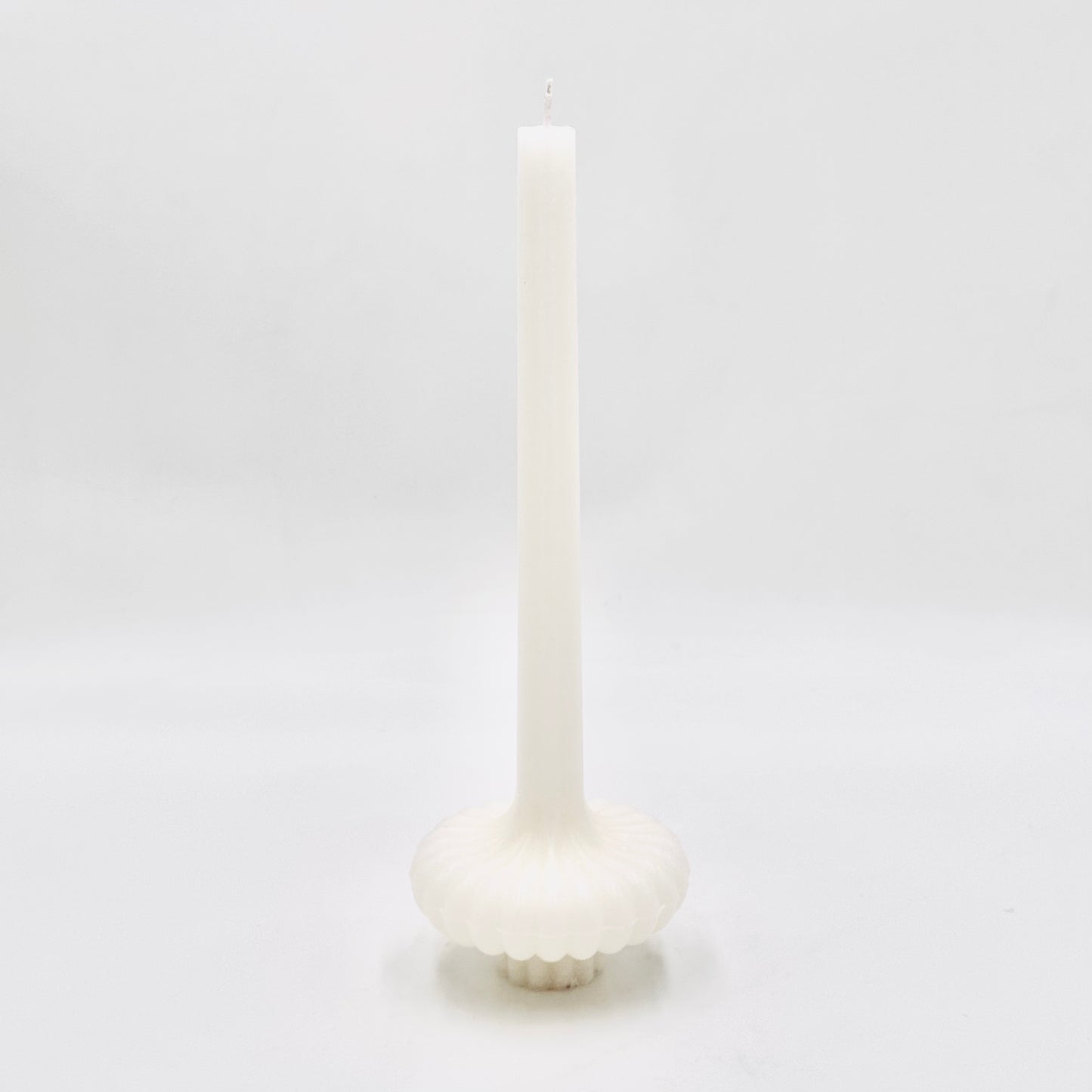 Dizaina svece “Baltais flemingo”