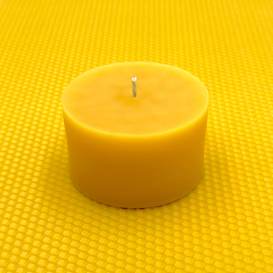 Beeswax candle, 100% handmade