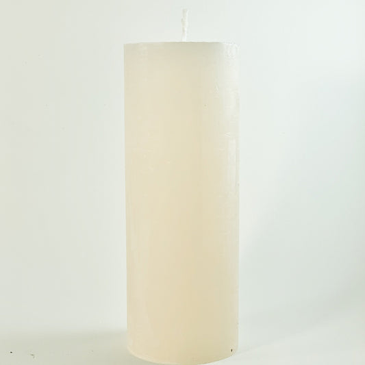 Svece cilindrs ⌀ 6x15,5 cm, bēša.