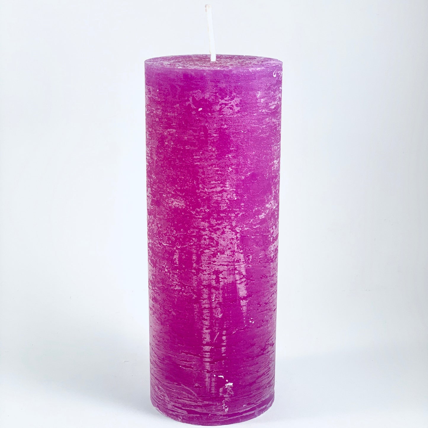 Candle cylinder ⌀ 6x15.5 cm, vintage pink